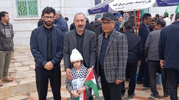 حضور کتابداران فارس در راهپیمایی روز قدس