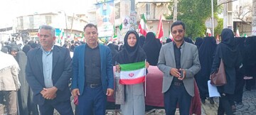 حضور کتابداران فارس در راهپیمایی روز قدس