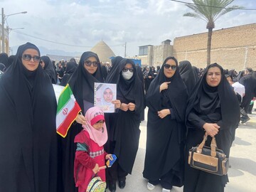 حضور کتابداران فارس در راهپیمایی روز قدس