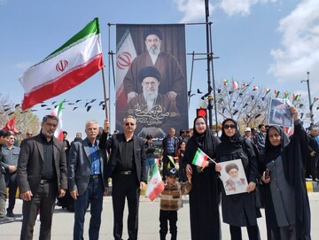 حضور کتابداران فارس در راهپیمایی روز قدس