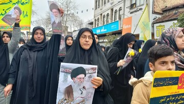 راه‌پیمایی روز قدس گیلان
