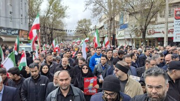 حضور کتابداران کرمانشاهی در راهپیمایی روز جهانی قدس؛