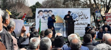 حضور کتابداران کرمانشاهی در راهپیمایی روز جهانی قدس؛