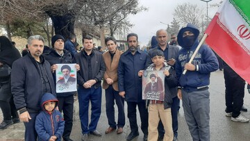 حضور کتابداران کرمانشاهی در راهپیمایی روز جهانی قدس؛
