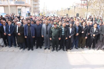 حضور کتابداران کرمانشاهی در راهپیمایی روز جهانی قدس؛