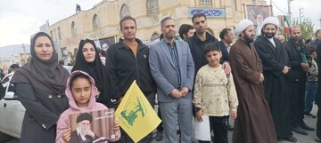 حضور کتابداران کرمانشاهی در راهپیمایی روز جهانی قدس؛