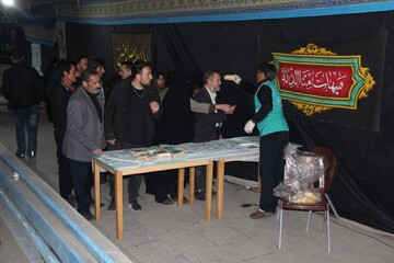 گزارش تصویری از سفره کرامت امام حسن (ع) و یادبود رهبر شهید انقلاب در ماه مبارک رمضان