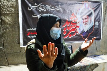 موکب فرهنگی اداره کل کتابخانه‌های عمومی استان خراسان رضوی، با همکاری کتابخانه مرکزی امام خمینی(قدس‌سره) در سوگ شهادت قائد امت اسلام
