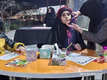 موکب فرهنگی اداره کل کتابخانه‌های عمومی استان خراسان رضوی، با همکاری کتابخانه مرکزی امام خمینی(قدس‌سره) در سوگ شهادت قائد امت اسلام