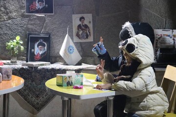 موکب فرهنگی اداره کل کتابخانه‌های عمومی استان خراسان رضوی، با همکاری کتابخانه مرکزی امام خمینی(قدس‌سره) در سوگ شهادت قائد امت اسلام