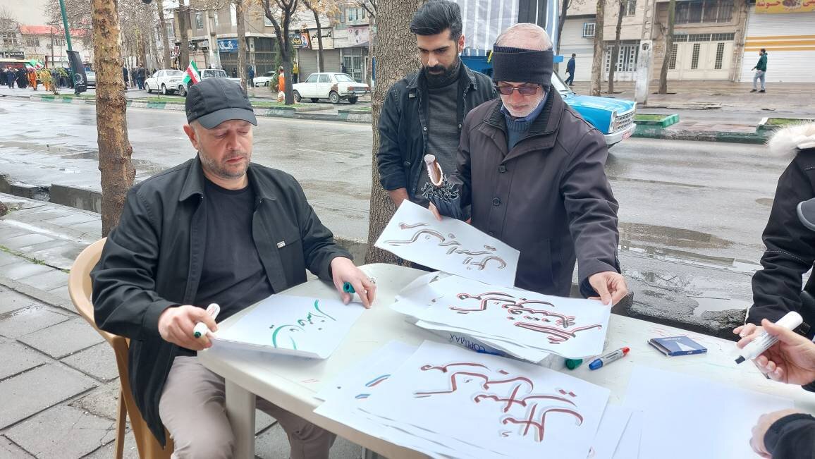 حضور روسای ادارات کتابخانه های عمومی لرستان در راهپیمایی روز قدس