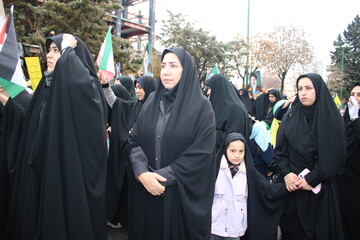 حضور حماسی جامعه کتابداران استان چهارمحال و بختیاری در راهپیمایی دشمن شکن روز جهانی قدس