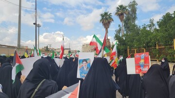 حضور در راهپیمایی روز قدس