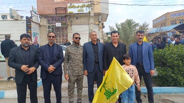 حضور در راهپیمایی روز قدس
