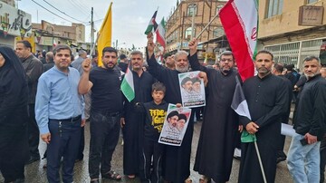 حضور در راهپیمایی روز قدس