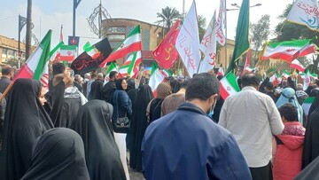 حضور در راهپیمایی روز قدس