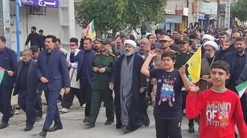حضور در راهپیمایی روز قدس