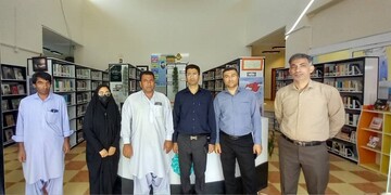 بازدید کتابخانه های خاش وایرانشهر