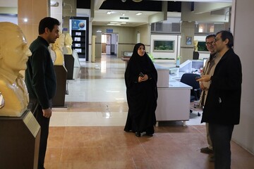 بازدید مدیرکل کتابخانه‌های عمومی استان از کتابخانه‌های عمومی شهرستان ارومیه