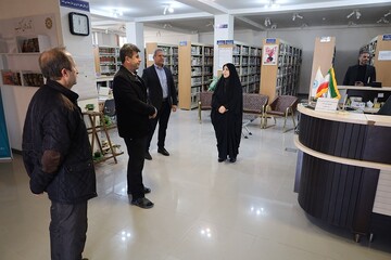 بازدید مدیرکل کتابخانه‌های عمومی استان از کتابخانه‌های عمومی شهرستان ارومیه