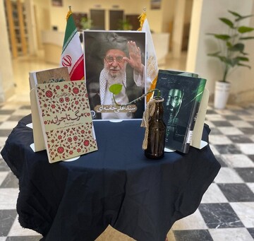 فضاسازی و سیاه پوش شدن کتابخانه های عمومی آذربایجان در سوگ شهادت قائد امت اسلامی، حضرت آیت الله العظمی سیدعلی خامنه ای (قدس سره)