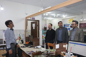 بازدید از کتابخانه عمومی باقرالعلوم (ع) مشهد