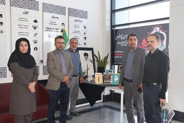 بازدید از کتابخانه مرکزی مشهد