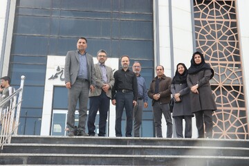 بازدید از  کتابخانه مرکزی مشهد