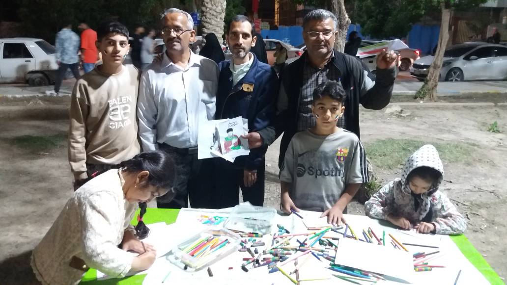خیابان امیرکبیر آبادان میزبان پویش فرهنگی «ایستاده برای ایران» و «به رنگ ایران» شد