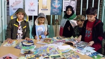 غرفه کتابخانه شهید رجایی اهواز