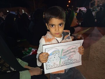 خیابان مهدی (عج) و بخش آسفیج شهرستان بهاباد میزبان پویش فرهنگی «ایستاده برای ایران» و «به رنگ ایران» شد