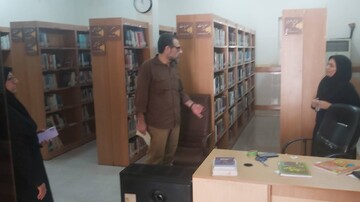 بازدید از کتابخانه‌های اهواز