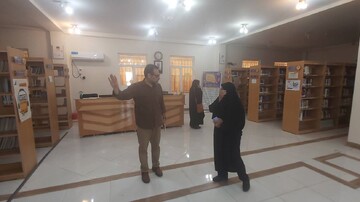 بازدید از کتابخانه‌های اهواز