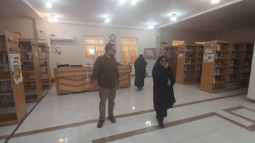 بازدید از کتابخانه‌های اهواز