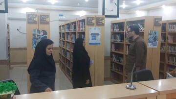بازدید از کتابخانه‌های اهواز