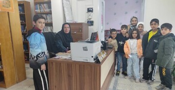 ارائه خدمات کتابخانه ای در استان اردبیل همزمان با تعطیلات نوروزی