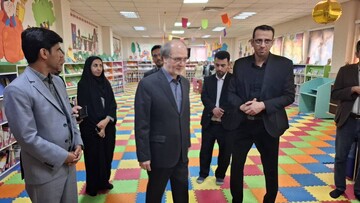 بازدید مشاور عالی وزیر فرهنگ و ارشاد اسلامی از کتابخانه مرکزی