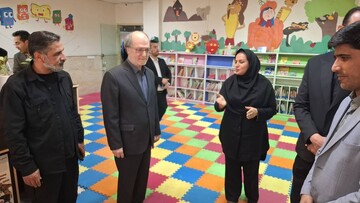 بازدید مشاور عالی وزیر فرهنگ و ارشاد اسلامی از کتابخانه مرکزی