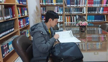 قاب تصویری فعالیت کتابخانه‌های عمومی چهارمحال و بختیاری در نوروز