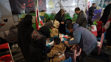 راهپیمایی محل تجمع تبریز