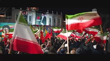 غرفه در مسیر تجمع حمایت از نیروهای مسلح
