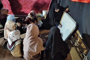 غرفه فرهنگی کتابخانه‌های استان بوشهر در تجمعات مردمی