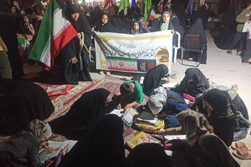 غرفه فرهنگی کتابخانه‌های استان بوشهر در تجمعات مردمی