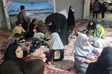غرفه فرهنگی کتابخانه‌های استان بوشهر در تجمعات مردمی