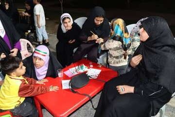 غرفه فرهنگی کتابخانه‌های استان بوشهر در تجمعات مردمی