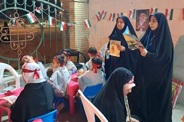 غرفه فرهنگی کتابخانه‌های استان بوشهر در تجمعات مردمی