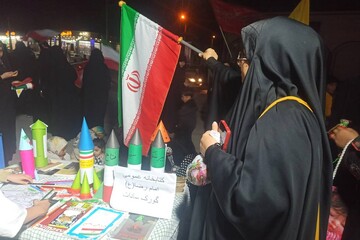 غرفه فرهنگی کتابخانه‌های استان بوشهر در تجمعات مردمی
