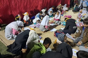 غرفه فرهنگی کتابخانه‌های استان بوشهر در تجمعات مردمی