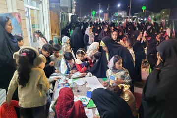 غرفه فرهنگی کتابخانه‌های استان بوشهر در تجمعات مردمی