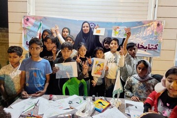 غرفه فرهنگی کتابخانه‌های استان بوشهر در تجمعات مردمی